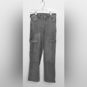Girl’s Grey Cargo Pants